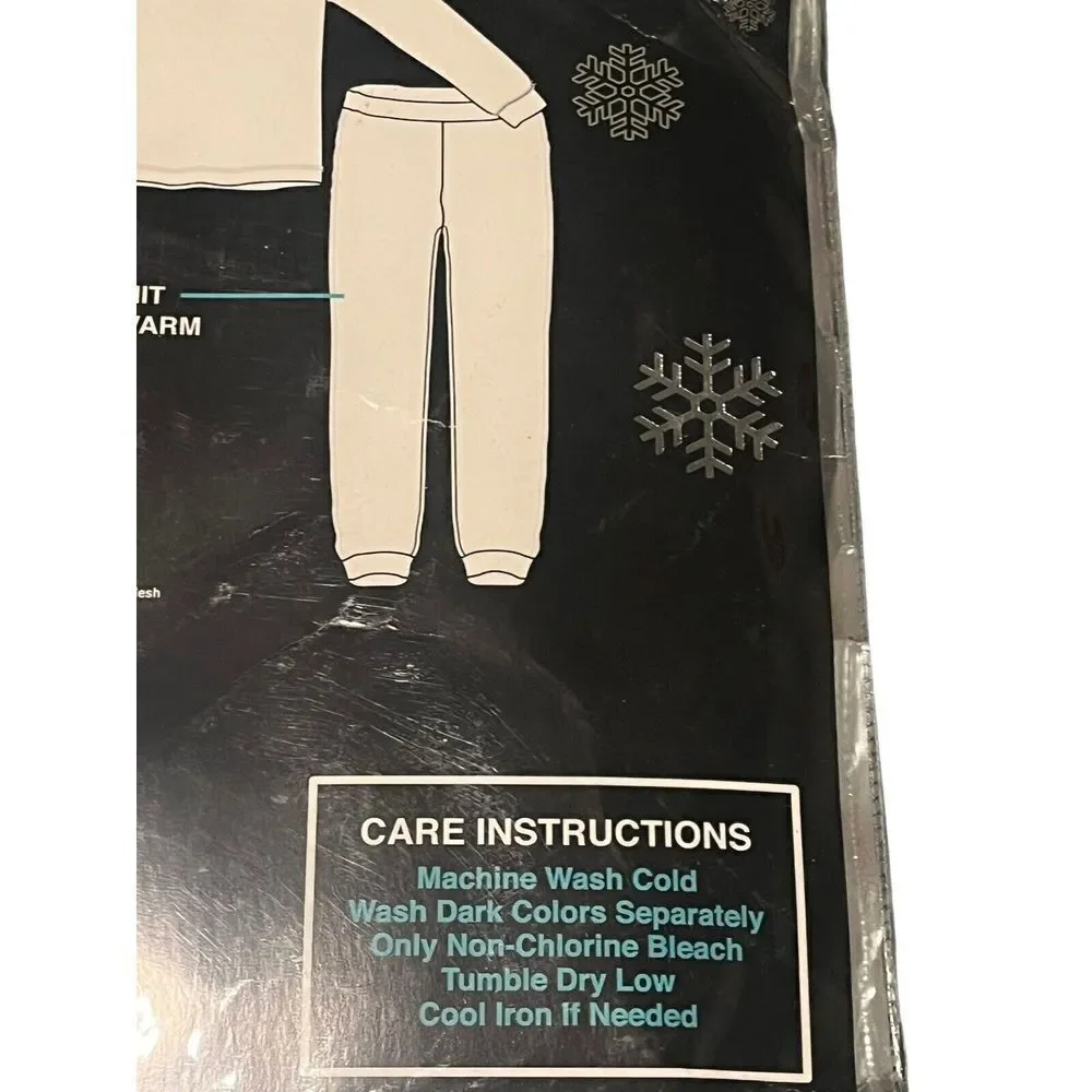 Arctic Hero Boys Waffle Knit Thermal Underwear Set 16 18